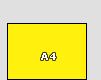 Wählen Sie durch Anklicken das Hauptformat 'A4 Version quer' aus!