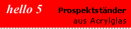 ProspektstÃ¤nder hello 5